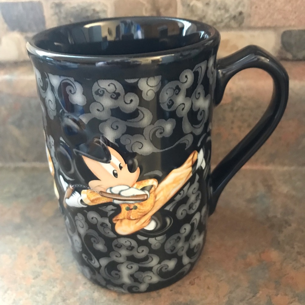 Mickey Mouse Kung Fu Mug from Disneyland Hong Kong